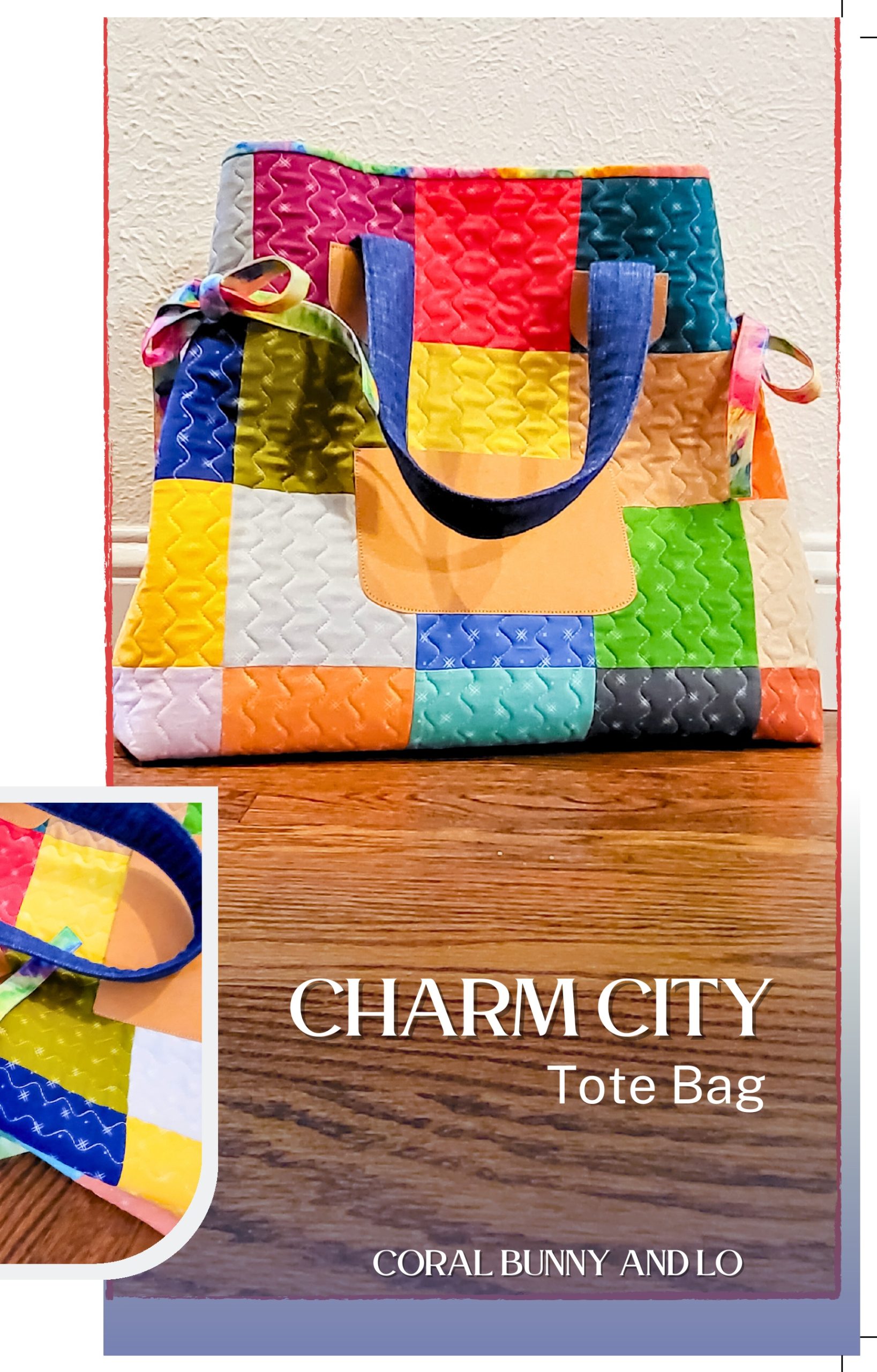 Charm City Tote Bag- PAPER Pattern