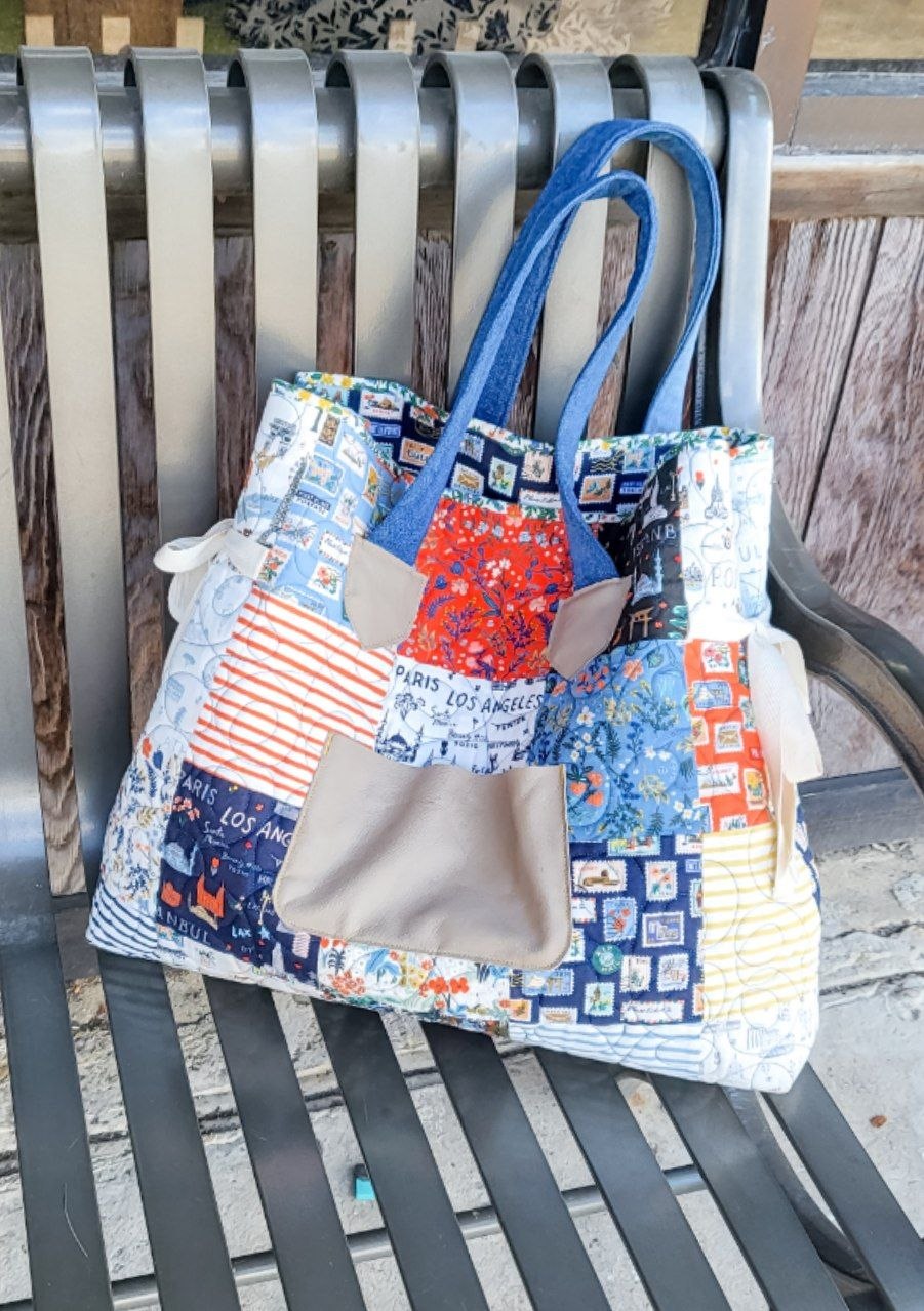 Charm City Tote Bag- PAPER Pattern - Image 5